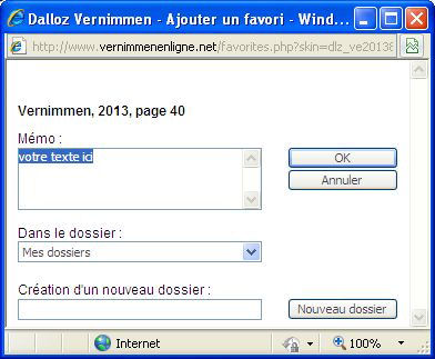 Nouveau dossier